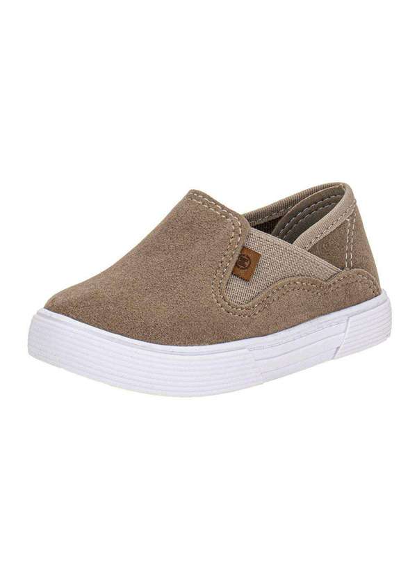Molekinho - Tênis Infantil Slip On Molekinho 2136172 - Bege