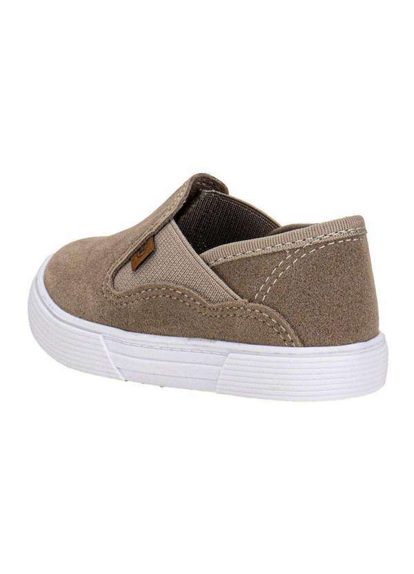 Molekinho - Tênis Infantil Slip On Molekinho 2136172 - Bege 3