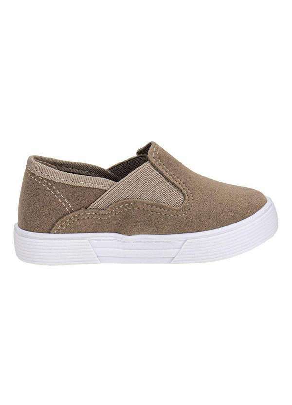Molekinho - Tênis Infantil Slip On Molekinho 2136172 - Bege 5