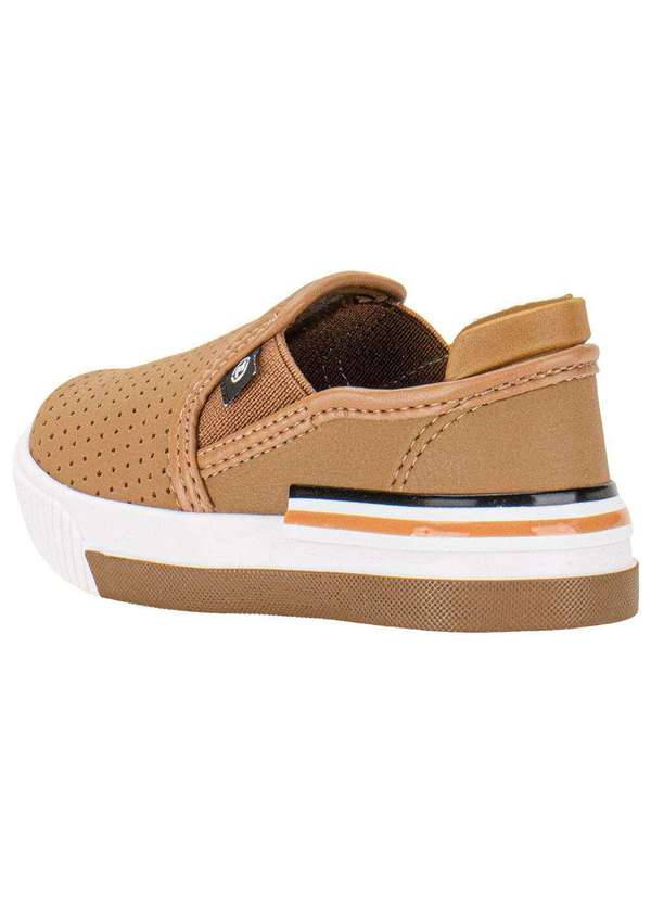Molekinho - Tênis Infantil Slip On Molekinho 2615100 - Caramelo 3