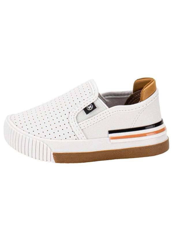 Molekinho - Tênis Infantil Slip On Molekinho 2615100 - Branco 2