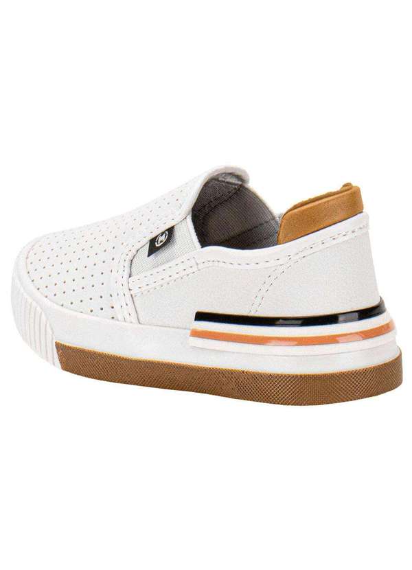 Molekinho - Tênis Infantil Slip On Molekinho 2615100 - Branco 3