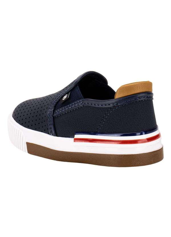Molekinho - Tênis Infantil Slip On Molekinho 2615100 - Marinho 3