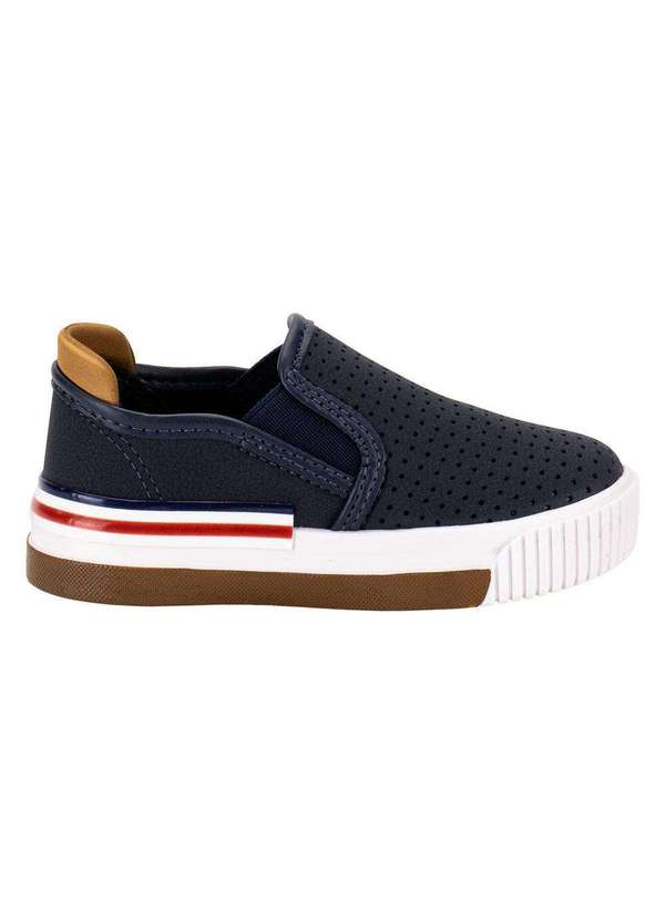 Molekinho - Tênis Infantil Slip On Molekinho 2615100 - Marinho 5