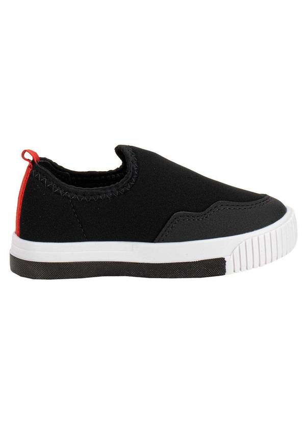 Molekinho - Tênis Infantil Slip On Molekinho 2615227 - Preto 5