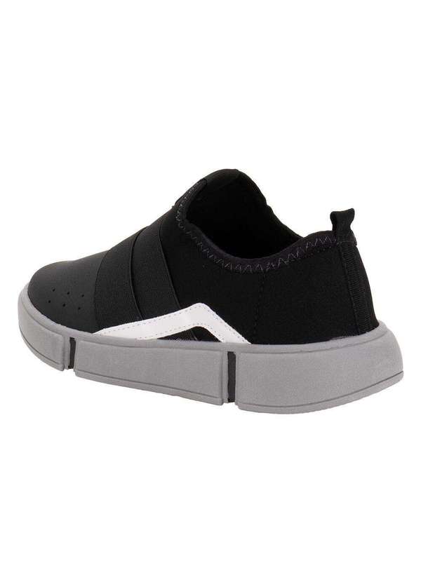 Molekinho - Tênis Infantil Slip On Molekinho - 2838206 - Preto/Cinza 3