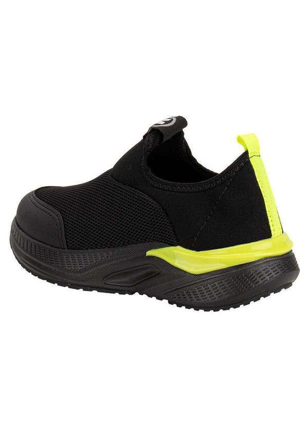 Molekinho - Tênis Infantil Slip On Molekinho 2871101 - Preto/Verde 3