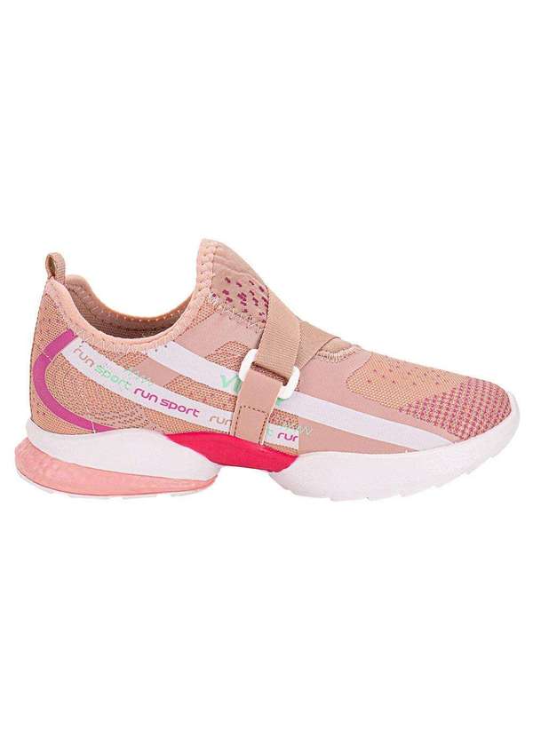 Via Vip - Tênis Infantil Slip Via Vip - Vv9001 - Rosa 01 5
