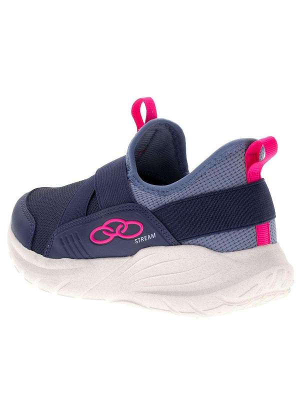 Olympikus - Tênis Infantil Stream Olympikus - 43772253 - Azul/Rosa 3