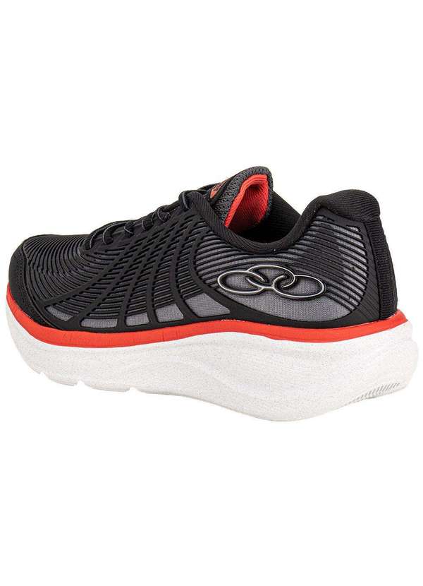 Olympikus - Tênis Infantil Venum 2 Olympikus 43284434 Preto/Vermelho 3