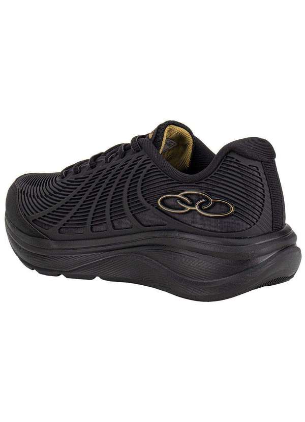 Olympikus - Tênis Infantil Venum 2 Olympikus 43284434 Preto/Dourado 3