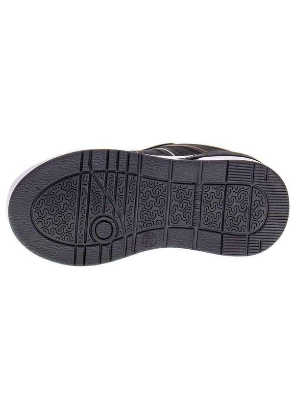 Via Vip - Tênis Infantil Via Vip - Vv4003 - Preto/Vermelho 4