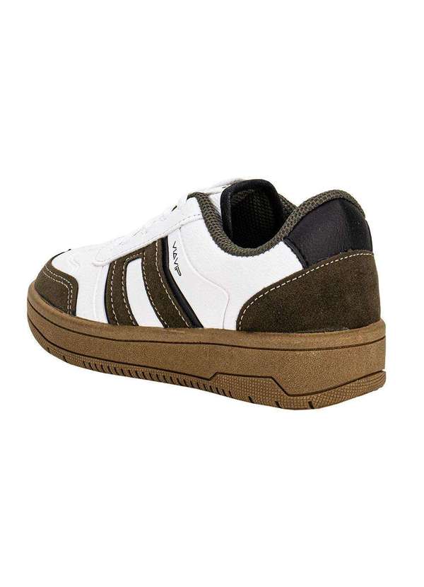 Via Vip - Tênis Infantil Via Vip Vv4515 - Branco/Verde 3