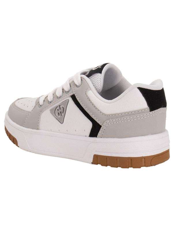 Ollie - Tênis Infantil Volt 2 Ollie 401 - Branco/Cinza 3