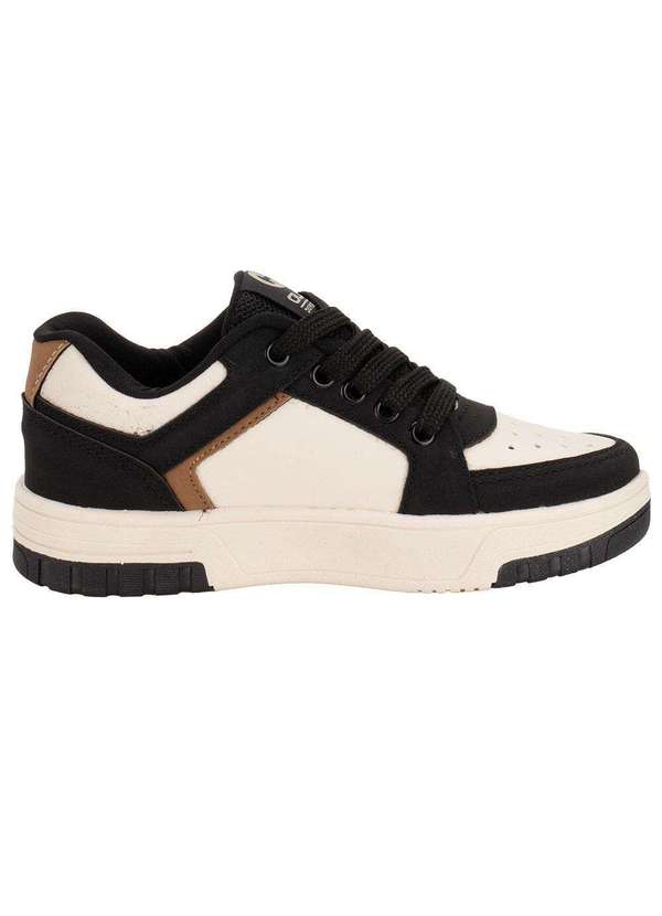 Ollie - Tênis Infantil Volt 2 Ollie 401 - Bege/Preto 4