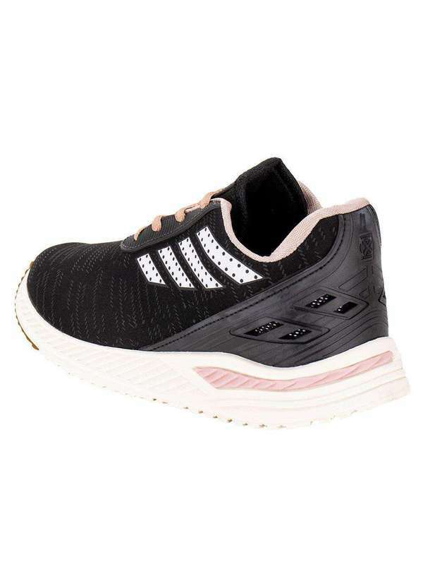 Zeuz - Tênis Infantil Zeuz 92kx - Preto/Rosa 01 3