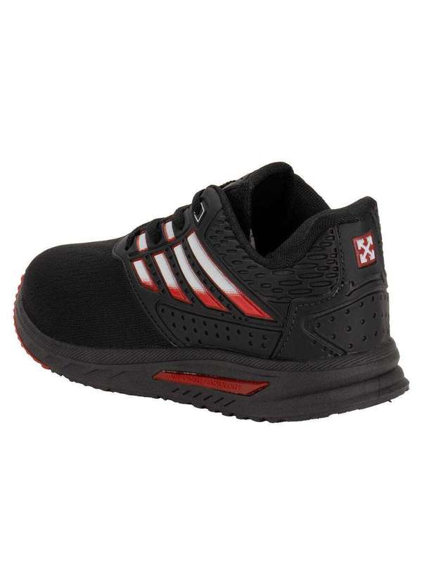 Zeuz - Tênis Infantil Zeuz 99rx - Preto/Vermelho 3