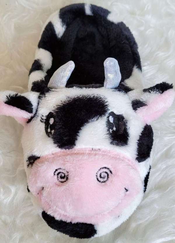 Cia da Malha - Pantufas Quentinhas Diversas Infantil Adulta de Frio Inverno Vaquinha