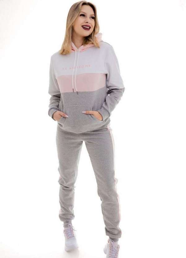 Looks Roupas De Frio Moletom Feminino Inverno Conjunto Moletom