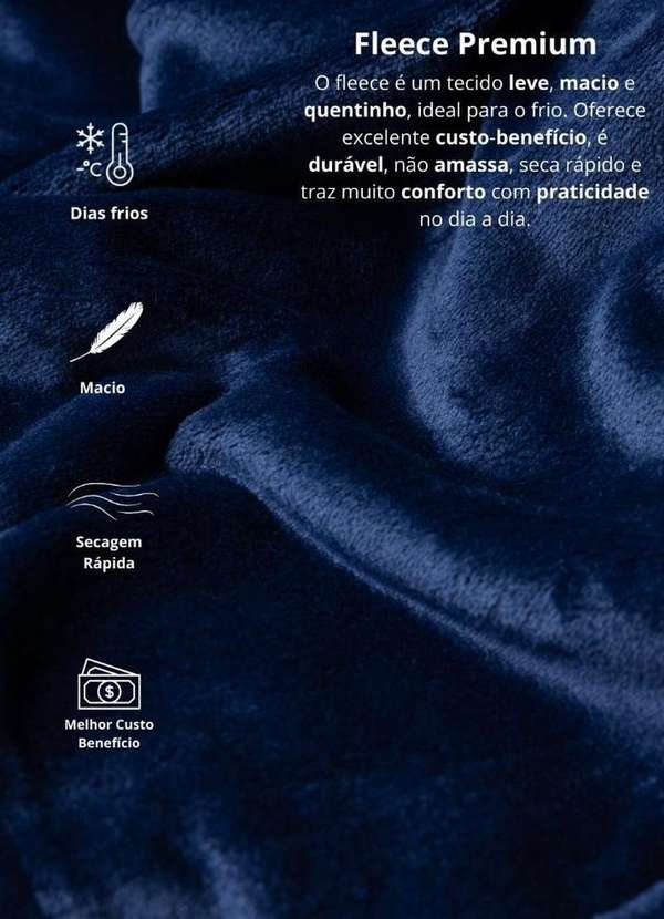 Cia da Malha - Pijama Infantil Menino Inverno Fleece Soft Longo - Novo Azul Monstro 3