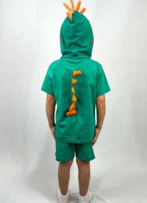 Cia da Malha - Conjunto Infantil Masculino Menino Juvenil Algodão Rn a 16 Anos Verde Bandeira 6