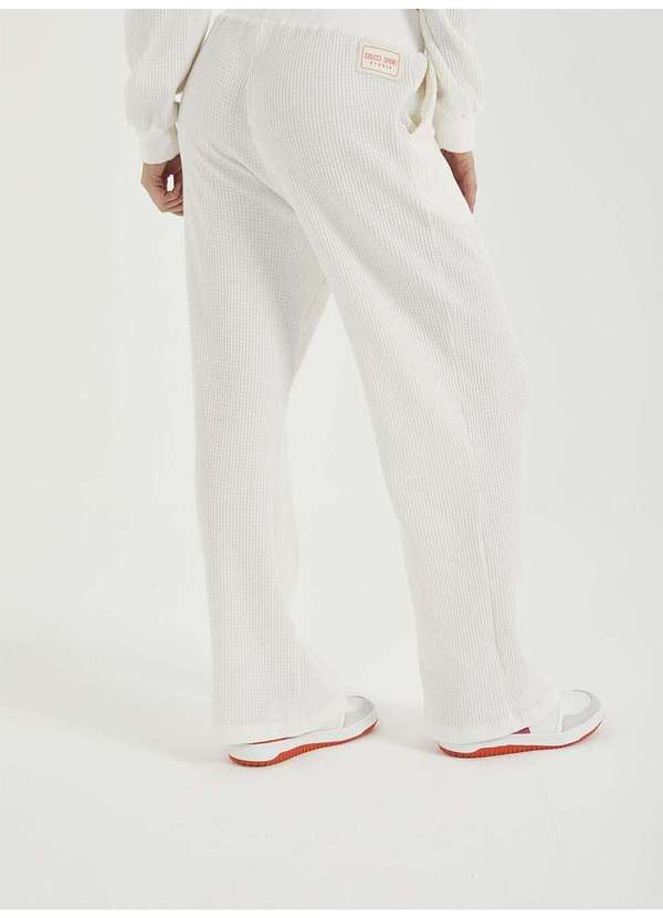 Colcci - Calça Canelada Sport Studio Allure - Off White 2