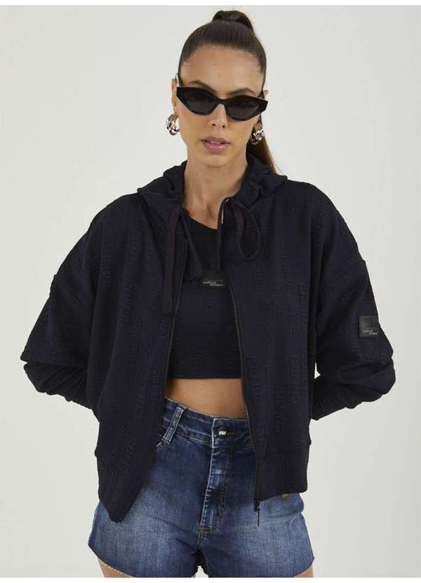 Colcci - Jaqueta Jacquard Sport Perfect Black - Preto