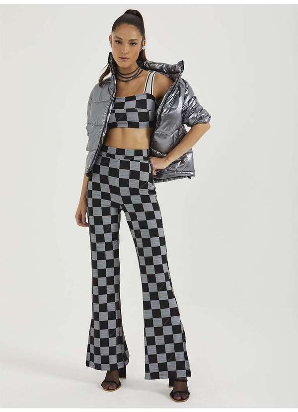 Colcci - Jaqueta Puffer Metalizada Prata - Prata 4