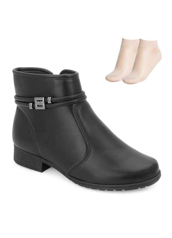 Bota Cano Curto Dakota e Meia Da25-Da923 Preto Alex Shoes