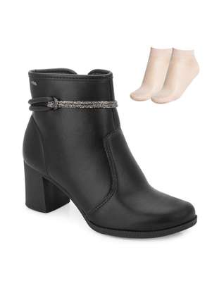 Dakota Bota Cano Curto Dakota e Meia Dk25-Da821 Preto