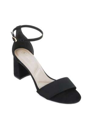 Sandália Salto Bebecê Nobuck Bc23-T60251 Preto Alex Shoes