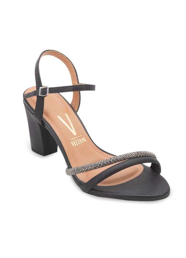 Sandália Salto Vizzano Vz24-62621 Preto/Caramelo Alex Shoes