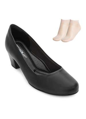 Sapato Piccadilly e Meia Pt Pd25-11012 Preto Alex Shoes