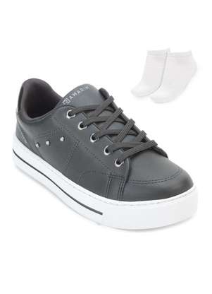 Tênis Casual Ramarim e Meia Pto Rm24-24931 Preto/Branco Alex Shoes
