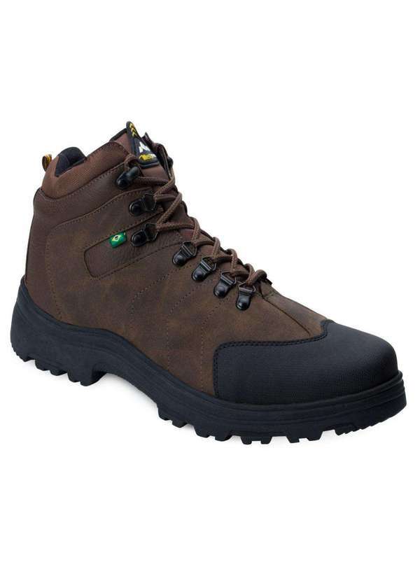 Bota Adventure West Line 4 Wl21 Preto/Marrom - Alex Shoes