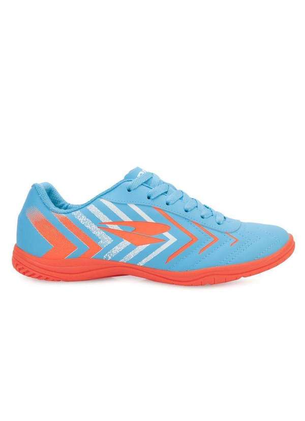 Dray Chuteira Futsal Dray Foorcy Dr24-330 Azul/Laranja