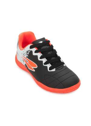 Chuteira Futsal Drayzinho Infantil Dr25-5304 Pl Preto/Laranja