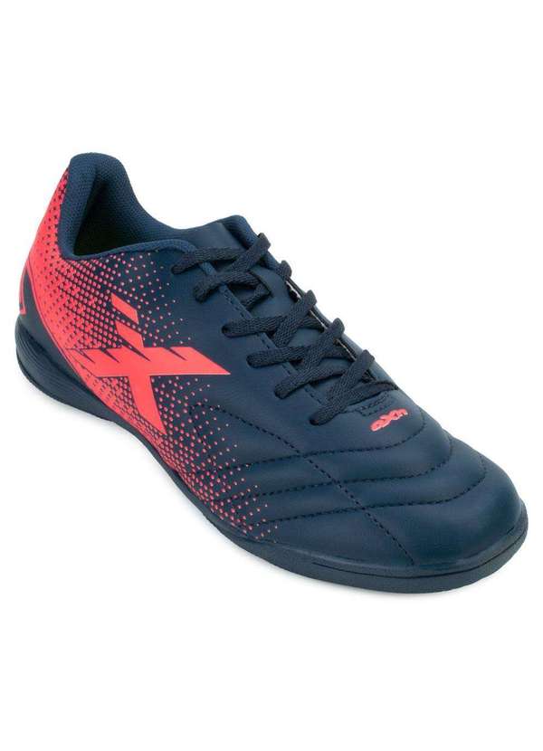 Oxn Chuteira Futsal Oxn Express Fit 2-Ox23 Marinho/Coral