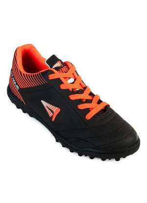 Chuteira Society Winner Wn23-052 Preto/Laranja - Alex Shoes