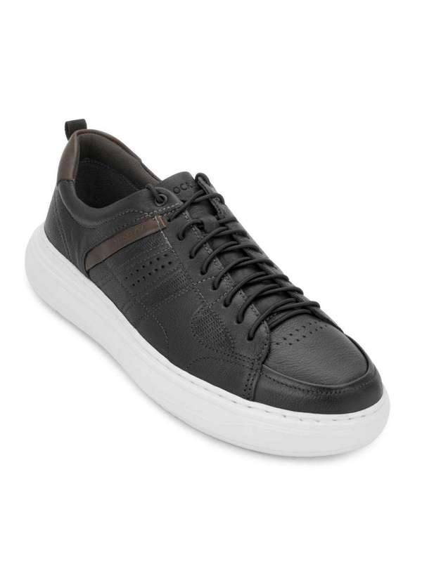 Democrata Tênis Democrata Ultra Light Dm25-52610 Preto/Marrom