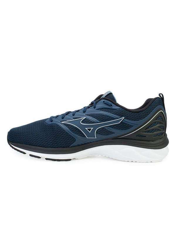 Tênis Mizuno Space 3 e Meia Mz23 Marinho/Branco - Alex Shoes