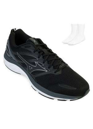 Tênis Mizuno Space 3 e Meia Mz23 Marinho/Branco - Alex Shoes