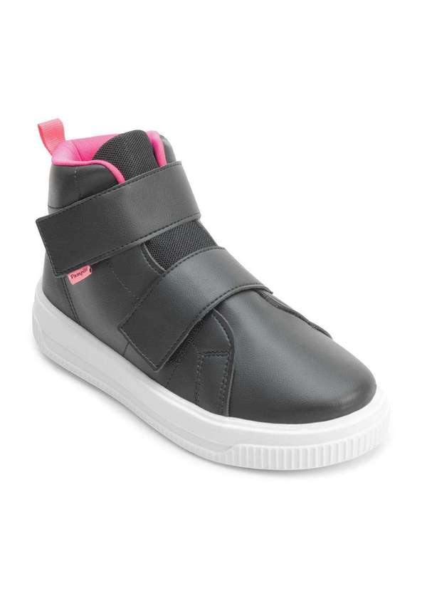 Pampili Tênis Cano Médio Infantil Pampili Pp24-73800 Preto/Pink