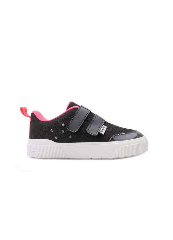 Tênis Led Pampili Infantil Pp24-72101 Preto/Branco Alex Shoes