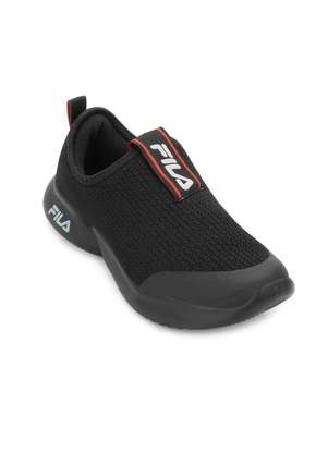 Slip On Tenis Fila Iate Tênis Iate Fila Funny Infantil Fl25 Preto