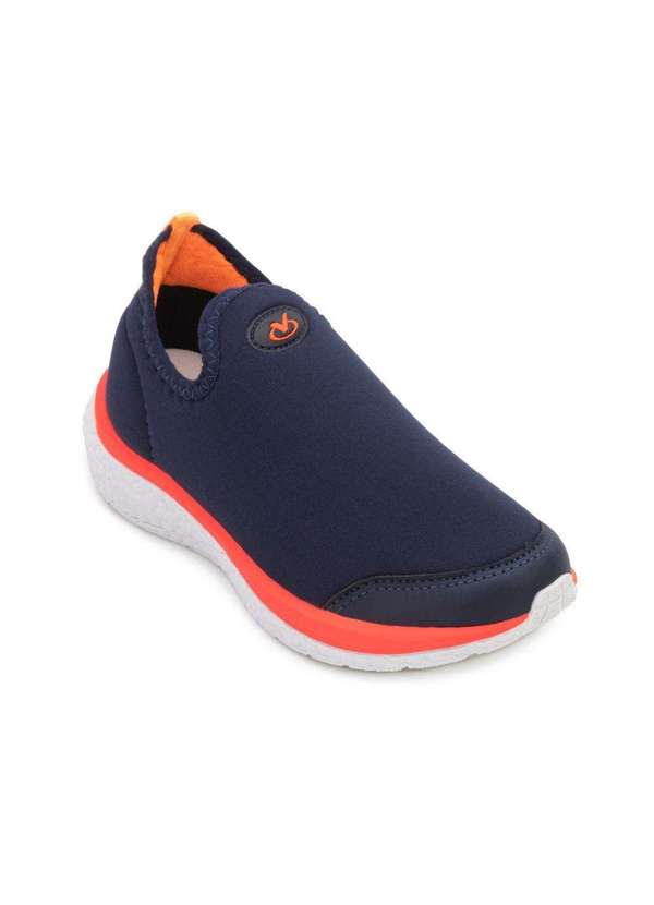 Tênis Iate Via Vip Infantil Vv24-Vv9516 Marinho/Laranja Alex Shoes