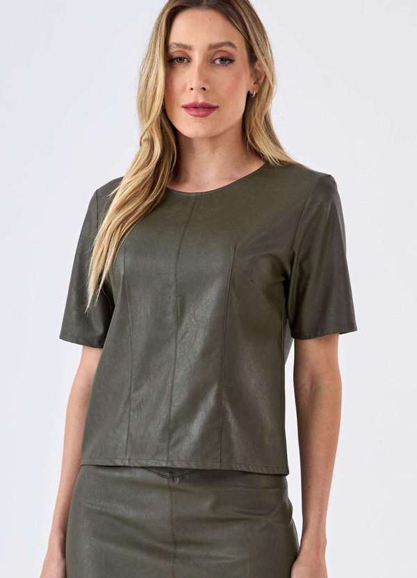 Pks - Blusa Feminina Pks Verde