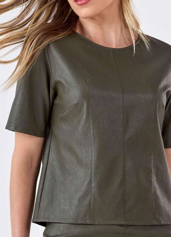 Pks - Blusa Feminina Pks Verde 3