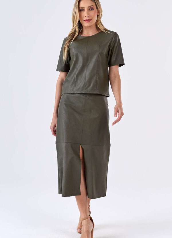 Pks - Blusa Feminina Pks Verde 4