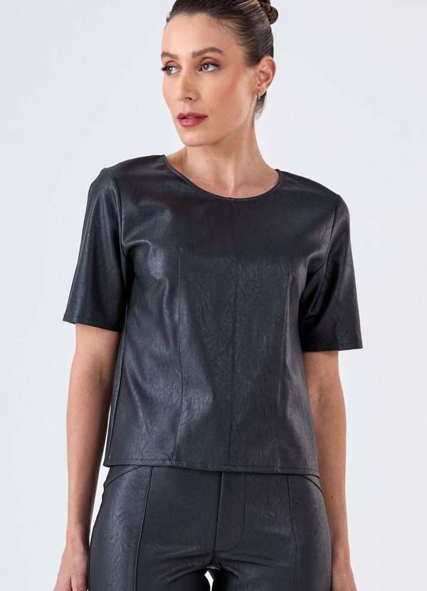 Pks - Blusa Feminina Pks Preto